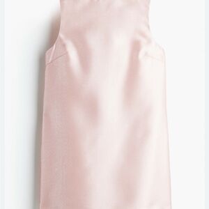 H&M Light Pink Sleeveless Blouse with bow detail